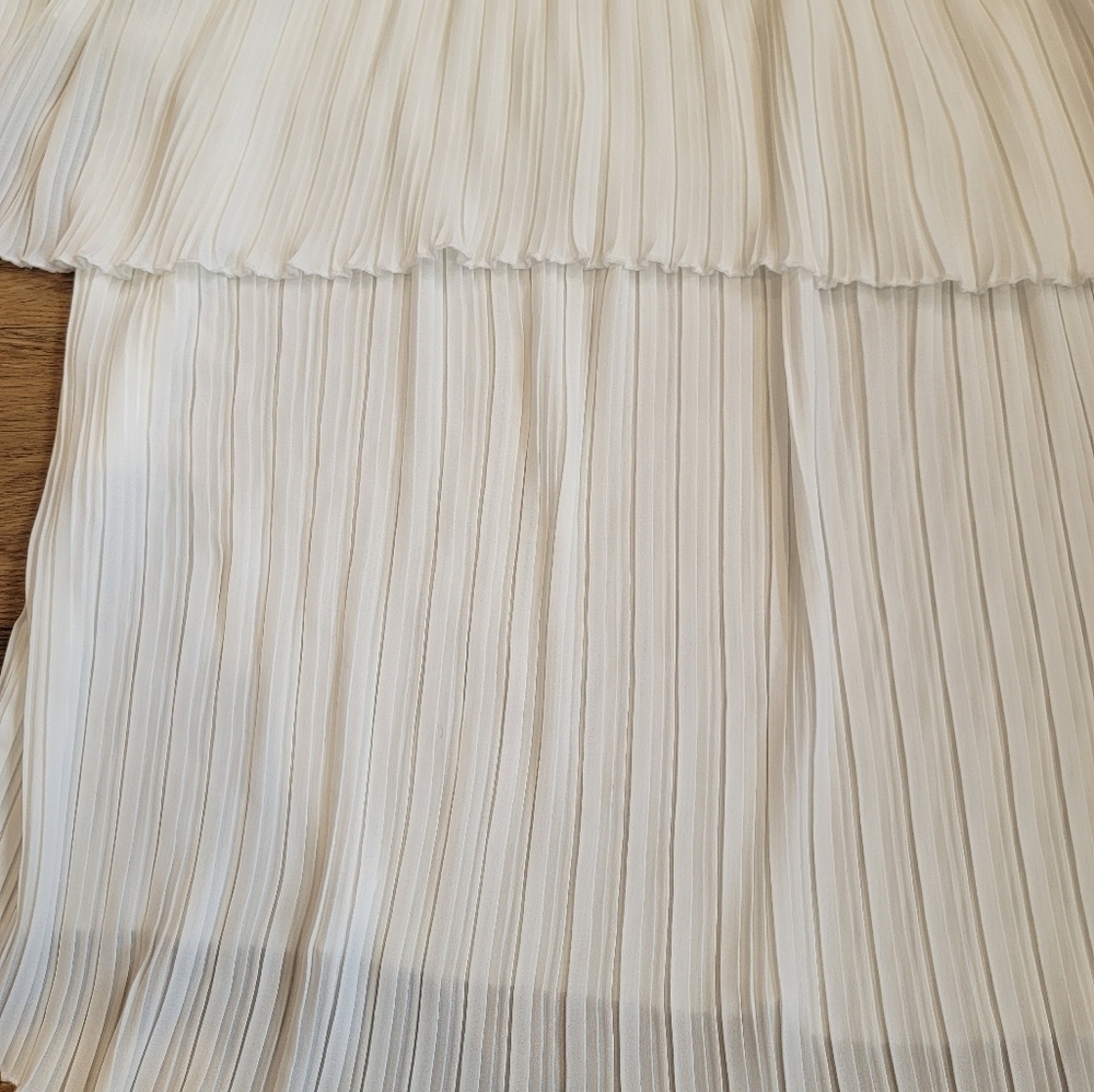 Womens White Off The Shoulder International Concepts Blouse Sz Medium - Picture 5 of 10
